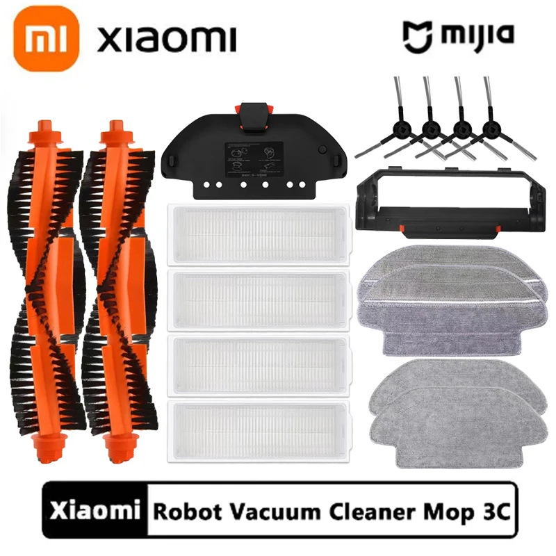 XIAOMI-Robot aspirador MIJIA 3C edición mejorada, 5000PA, succión ciclónica  para el hogar, Planificación inteligente, barrido, lavado de polvo, mopa -  AliExpress