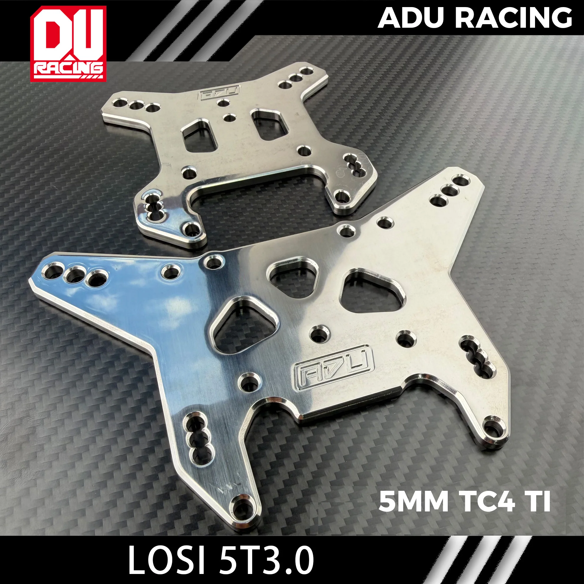ADU 레이싱 쇼크 타워 CNC TC4 ti FOR LOSI 5T 5IVE-TE ..
