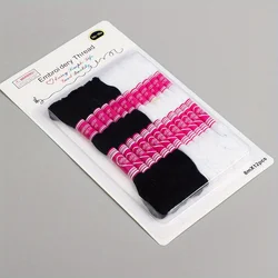 Gradient Terylene Cross - Stitch Embroidery Thread Set - 8 Meters, 12 Colors (SZX - HB7)