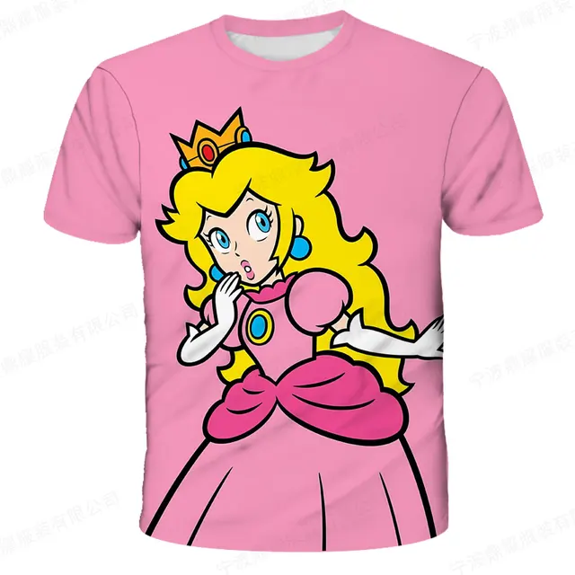 소년용 슈퍼 마리오 티셔츠: 편안하고 세련된 여름 스타일