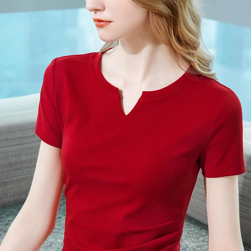 

Женские топы высокого качества 2024, весенне-летняя футболка с асимметричным поясом, женская одежда, пикантный укороченный топ, одежда, блузка для девочек Y2k