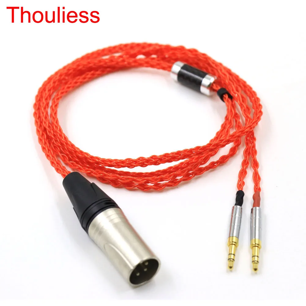 

2x3,5 мм HiFi 4-контактный XLR сбалансированный кабель для наушников для Sundara Aventho, фокусное Elegia t1 t5p D7200