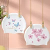 1Pcs Fashionable new adult unisex silicone swimming cap in one size fits all with cherry blossom and butterfly prints waterproof 1