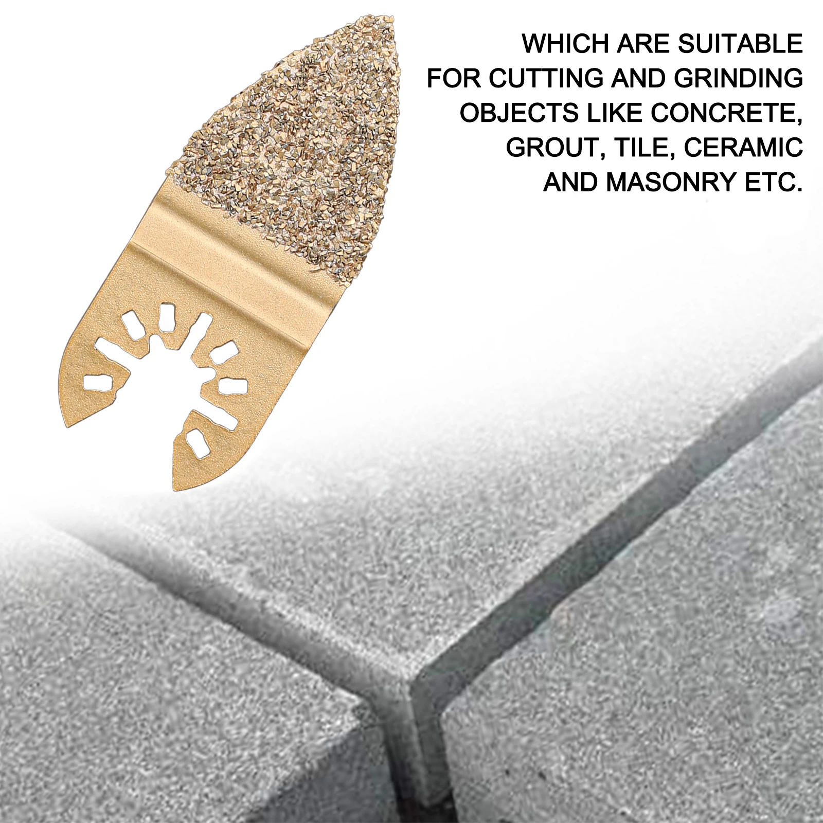 

Carbide Triangle Rasp Oscillating Saw Blades Carbide For Rough Sanding Fillers Home Cutting Power Tools Replacement Accessories