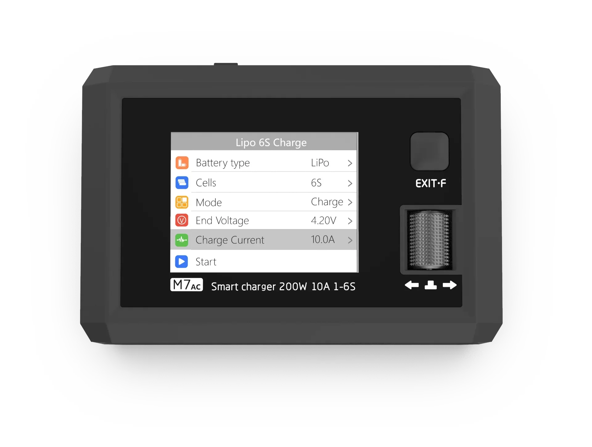 Nuovo Toolkitrc M7Ac Ac 100W / Dc 300W Input Xt60 Xt30 Output 2-6S Lipo Battery Balance Charger Per Model Aircraft Drone Charge