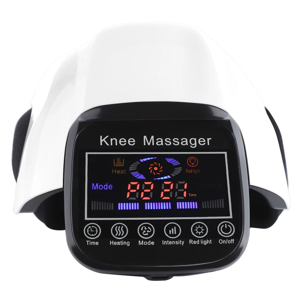 

Electric Vibration Knee Massager Hot Compress Air Pressure Physiotherapy Instrument Knee Massage Joint Pain Relief Knee Pad