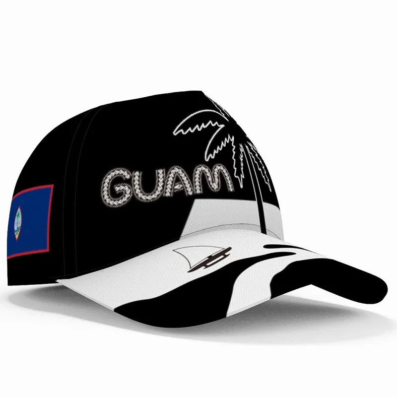 Gorras de béisbol de Guam 3d personalizadas, Logo del equipo