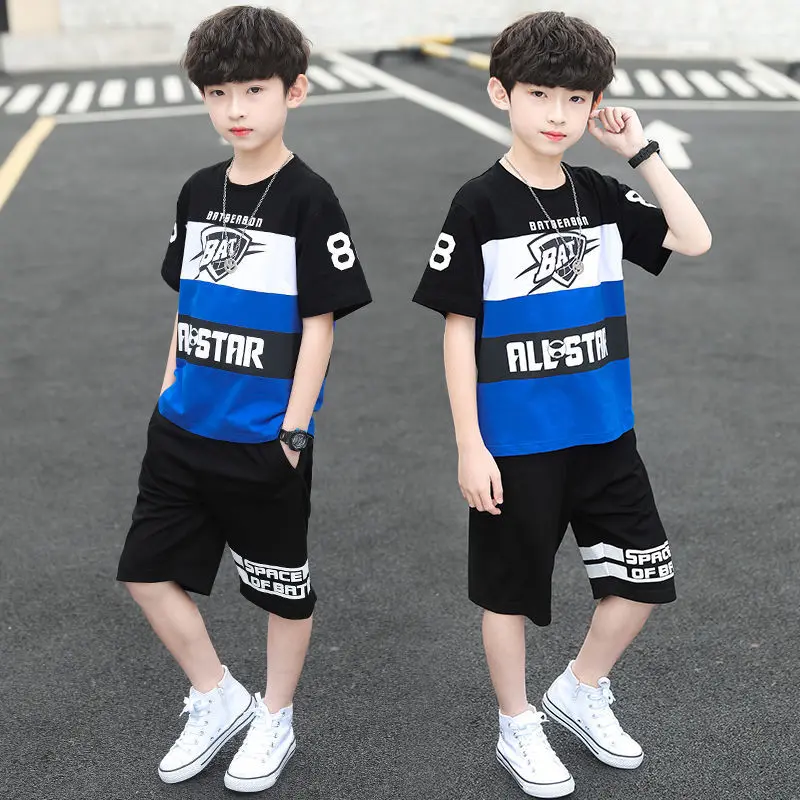 Louis Vuitton boy set, t-shirt, shorts, white/black Children s Sets Clothing  Mother Kids - AliExpress