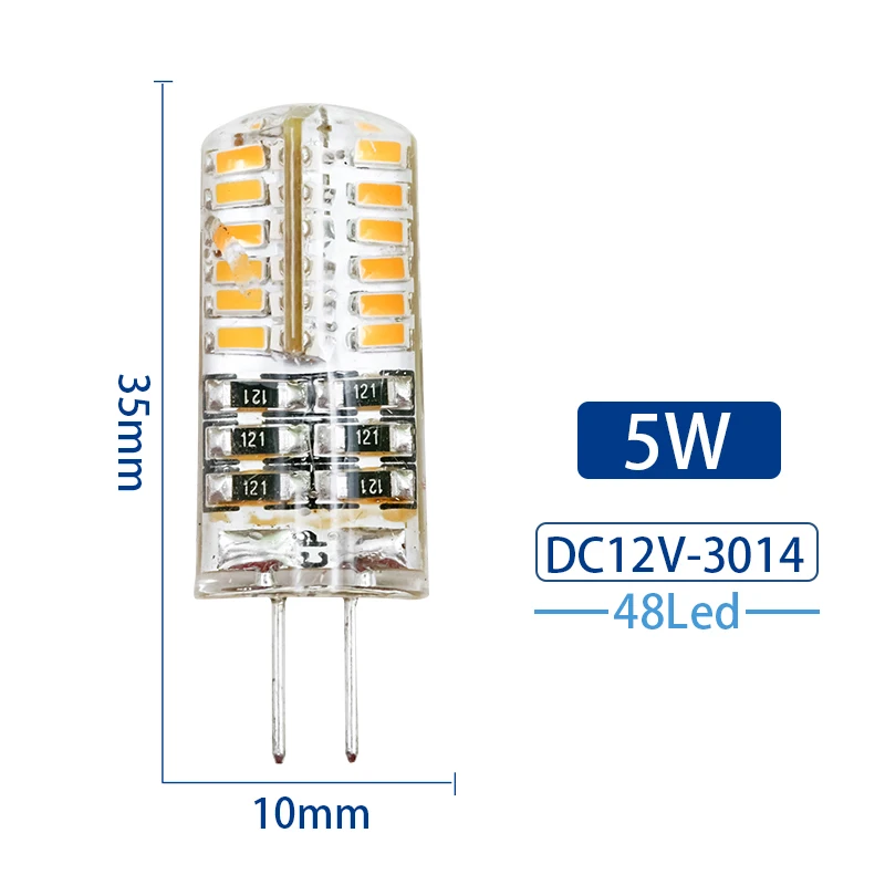 ตัวเลือกสินค้า 1-8Pcs G4 หลอดไฟ LED 2W 3W 4W 5W 7W 9W AC DC12V 220V ข้าวโพดโคมไฟ SMD2835 Spotlight โคมไฟระย้าเปลี่ยนหลอดฮาโลเจน