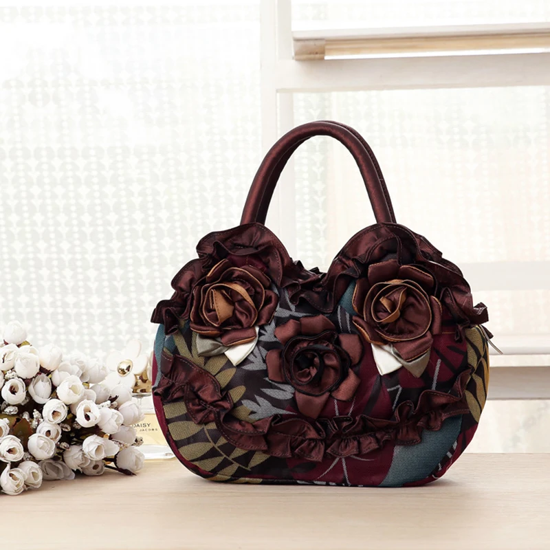 New style handbag - small fabric bag, fabric phone bag, keyless wallet storage bag 5