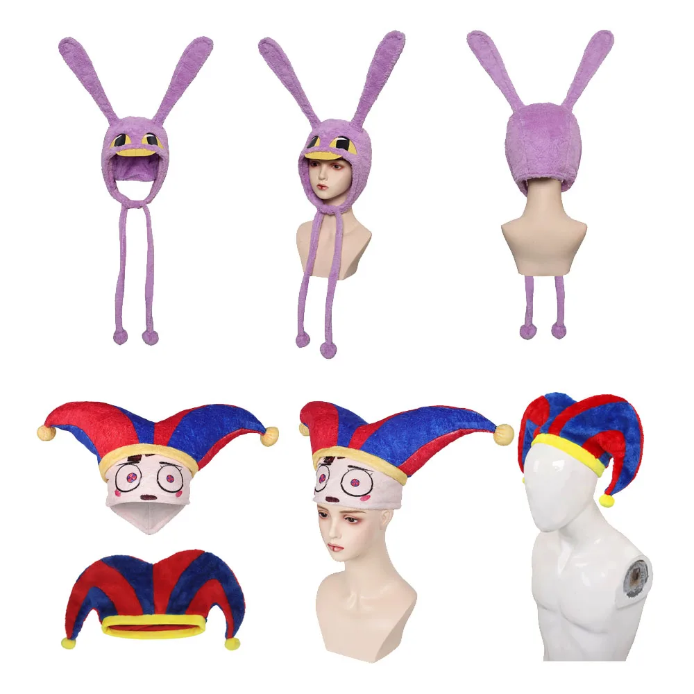 

Головной убор для косплея фантазия Jax, цифровая цирковая повязка на голову для взрослых и детей, аксессуары для костюма на Хэллоуин и карнавал, подарки