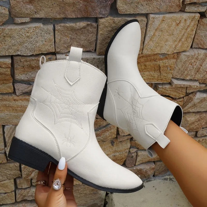 

Лидер продаж 2023, зимние женские ботильоны, женская обувь без шнуровки, женская обувь на квадратном каблуке, низкий каблук, повседневные женские базовые ботинки