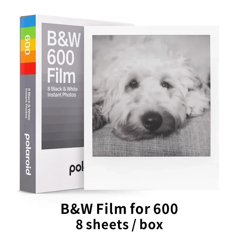Polaroid Originals Instant 600 Film Color Black-White For Onestep2 Instax Camera SLR680 636 637 640 650 660 Autofocus Impossible
