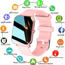 

LIGE 2022 New Full Touch Screen Smart Watch Women Sports Heart Rate Waterproof Fitness Smart Watches Women's Smartwatch Men