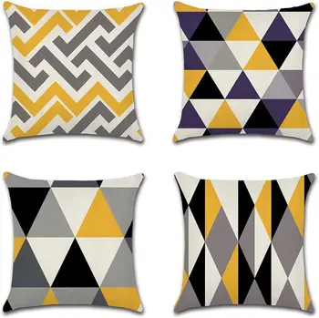 Nordic Geometric Patterns Different Patterns Stylish Cushion Covers Modern Home Decoration All Seasons Interior Bedroom 1