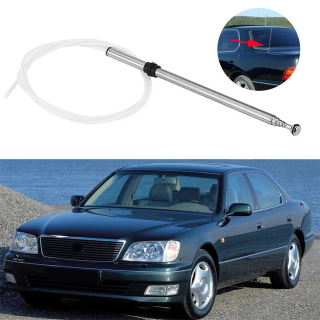 Power Antenna AM/FM Radio Mast For Lexus SC300 SC400 SC430 ES300 GS300 LS400 Stainelss Steel