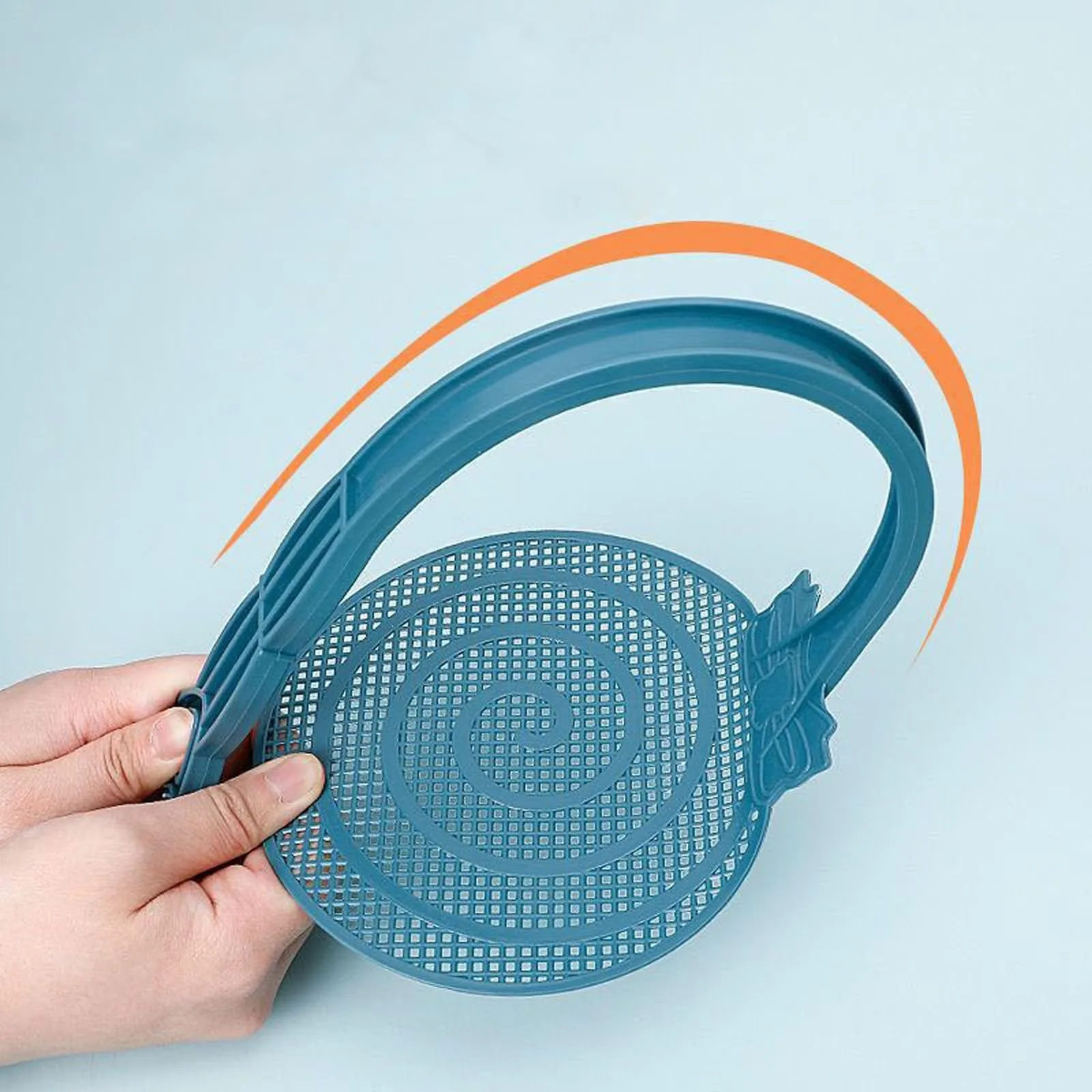 Fly Swatter Durable Mesh Fly Swatter Plastic Long Handle Mosquito Killer Manual Multi-function Household Summer Mosquito Swatter