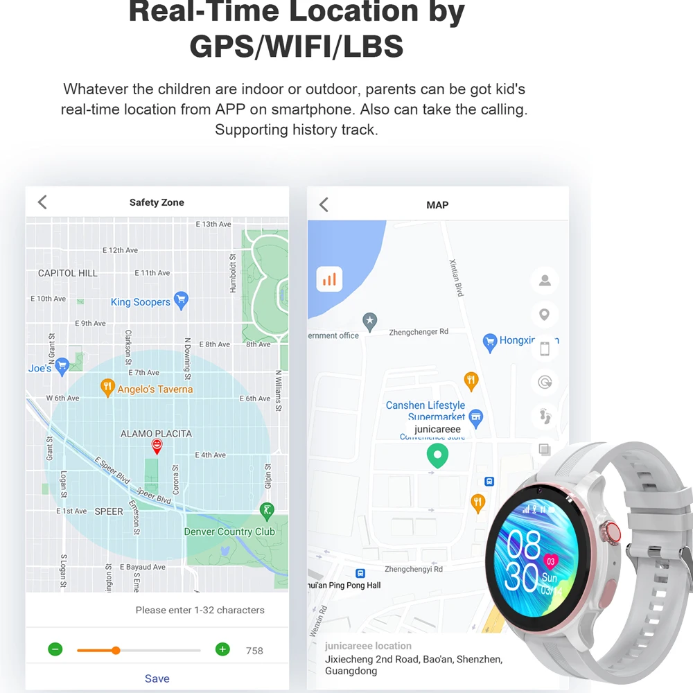  Ʈ ġ ȭ ȭ ȭ, ȸ   ä , SOS ȭ  , GPS  ġ Ʈġ, 4G
