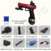 Blaster Gun,Electric Ball Blaster Pistol, High Orbeez Gun Performance Cool Toy Gun, Rechargeable Splatter Ball Toys for Outdoor 2