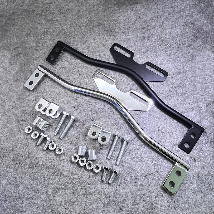 Universal Motorcycle Headlight & Auxiliary Lamp Mount Bracket