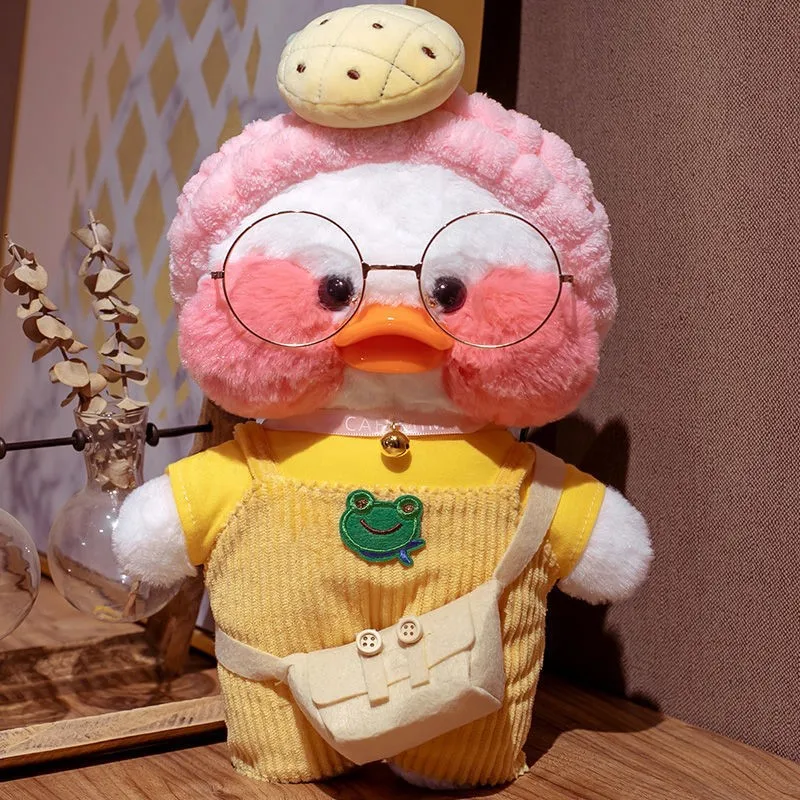 30センチメートルピンクlalafanfanかわいいカフェミミ黄色の