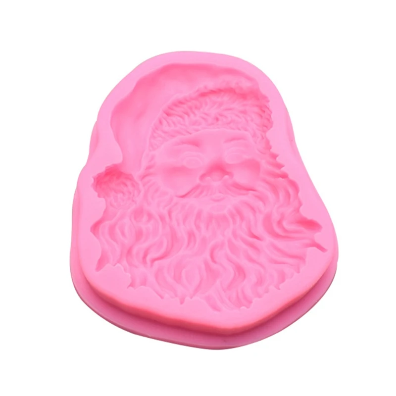 

Santa Epoxy Resin Mold Handmade Cake Decorations Silicone Mould DIY Crafts