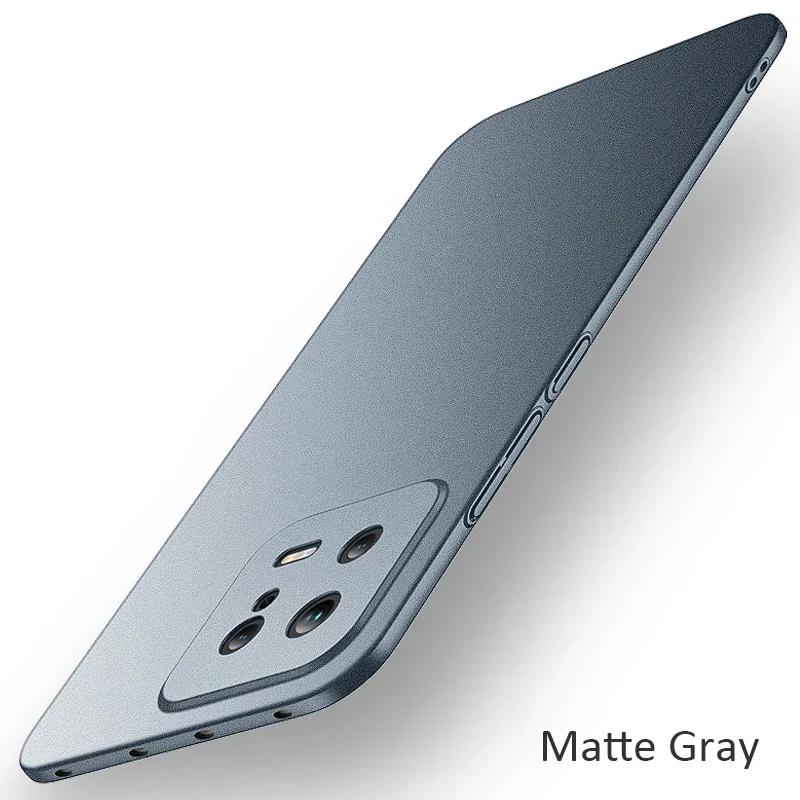Ultra Slim Frosted Shockproof Case – Durable Hard Plastic Protection