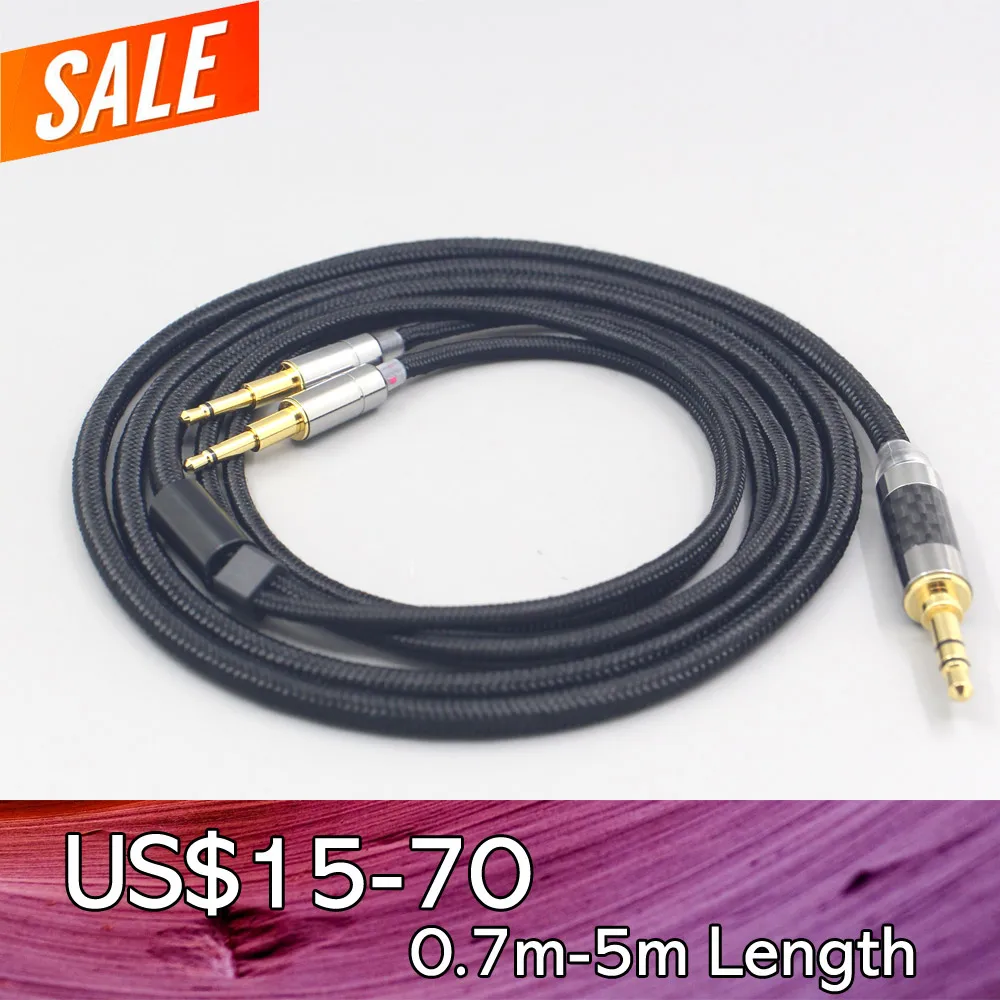 Cabo de Nylon Ofc para Sivga Phoenix Fone de Ouvido Super Macio Sv021 Oriole Pii Apollo Aiva Ln007553