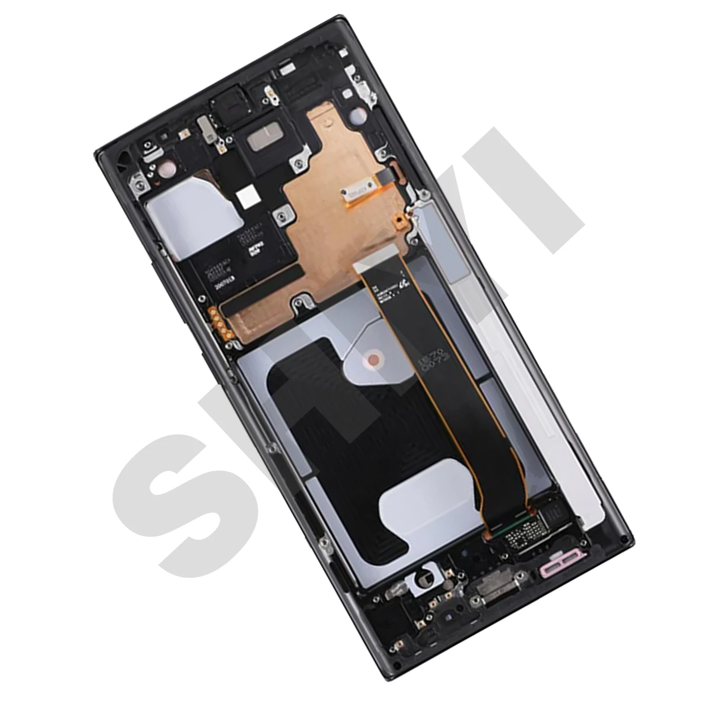 삼성 갤럭시 노트 20 울트라용 OLED LCD 디스플레이 터치 패널 스크린, 뒷면 커버 포함, 6.7 인치 LCD, 노트 20 울트라, 노트 20U, N986B, N985, N985F, SM-N986F