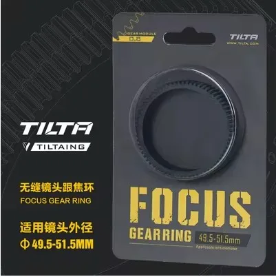 Tilta Follow Focus Gear Ring 360 Rotation Silent Seamless Focus Gear Ring For DSLR Camera Accessories TA FGR PRT camera focus ring
