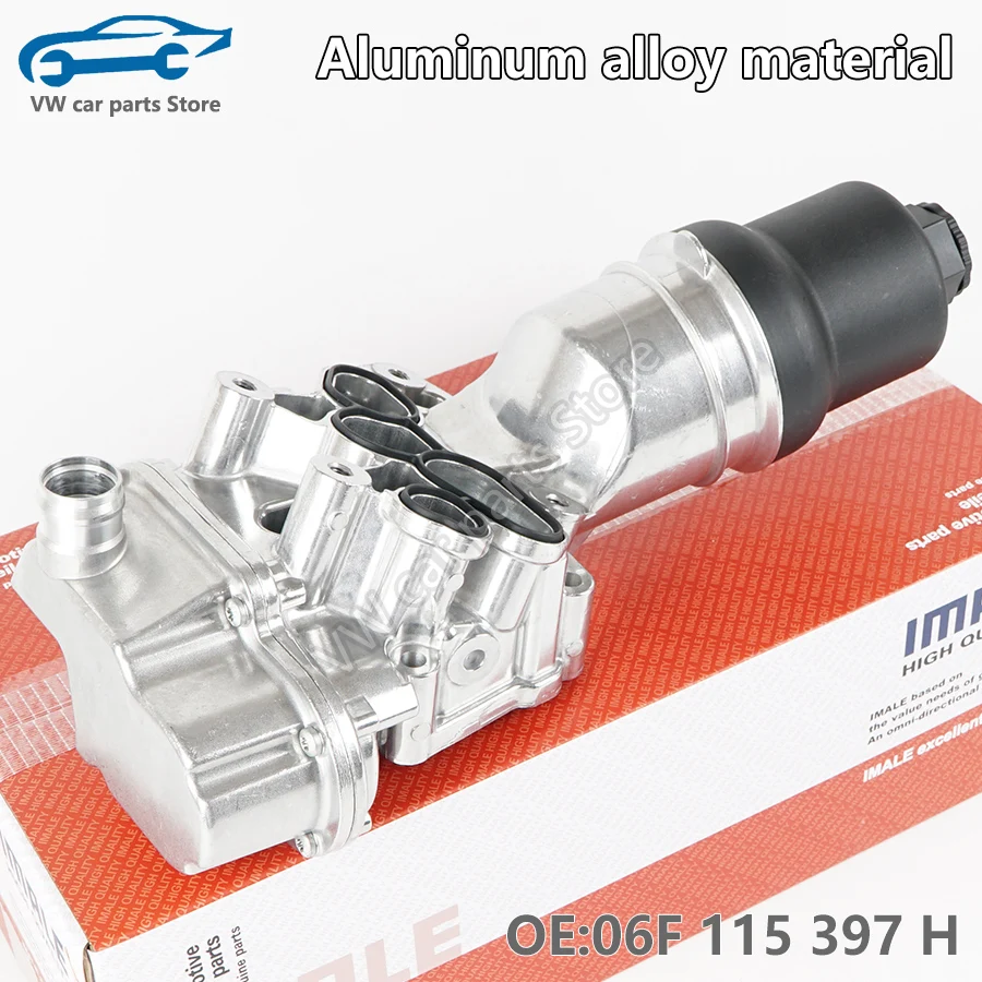 06 f115397h Aluminium ölfilter gehäuse adapter für audi a1 a3 tt 