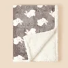 Winter Baby Blanket Baby Swaddle Wrap Flannel Lamb Fleece Warm Quilt for Newborn Bedding Soft Baby Stroller Blanket Manta Bebe 6
