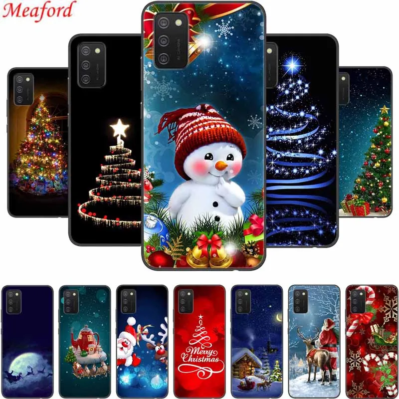 Per Oppo A54S Custodia Buon Natale Regalo Di Natale Custodia Morbida In Silicone Nero Per Oppo A16 A54S Custodia Per Telefono Cover A 16 A 54 S