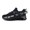 New large size men's sports shoes mesh surface breathable comfortable thick soled men's shoes outdoor sports running shoes 2