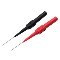 10pcs Insulation Piercing Needle Sensitive Multimeter Test Probe for Banana Plug 1