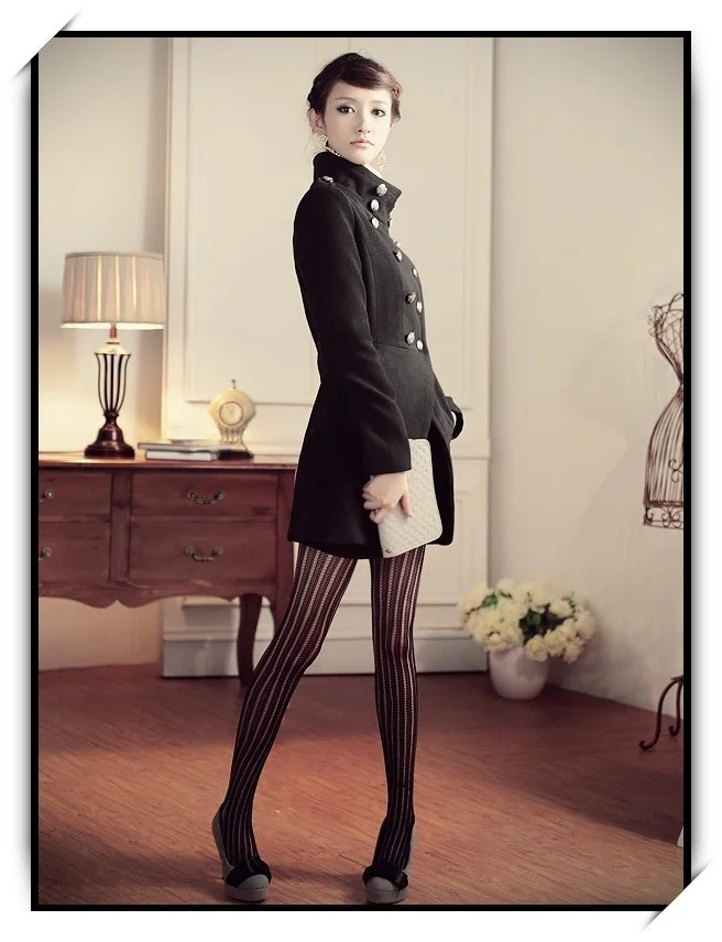 Description Picture 3 of itemFashion Womens Lady Girls Black Sexy Fishnet Pattern Jacquard Stockings Pantyhose Tights  Styles Woman 1pcs dww20