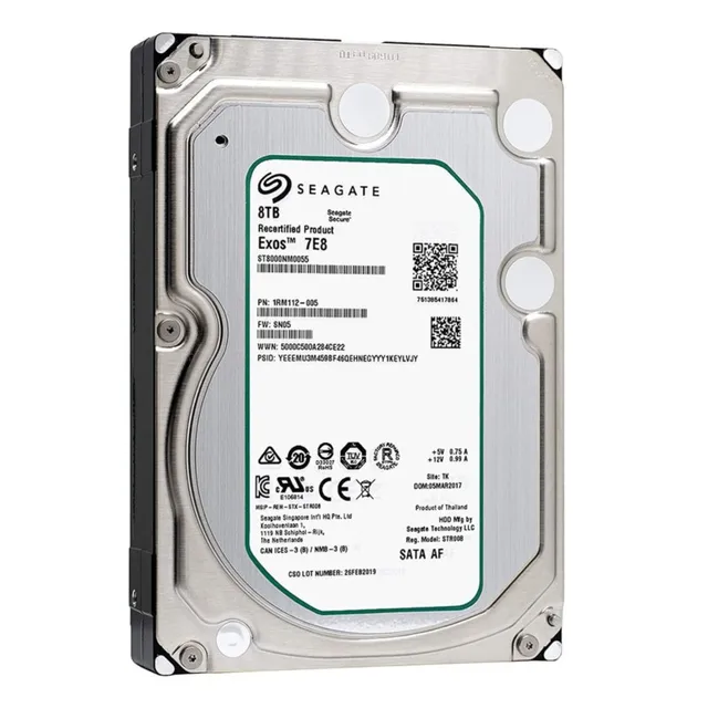 Introducing the FTBTOC Used 8TB HDD ST8000NM0055 Exos 7E8