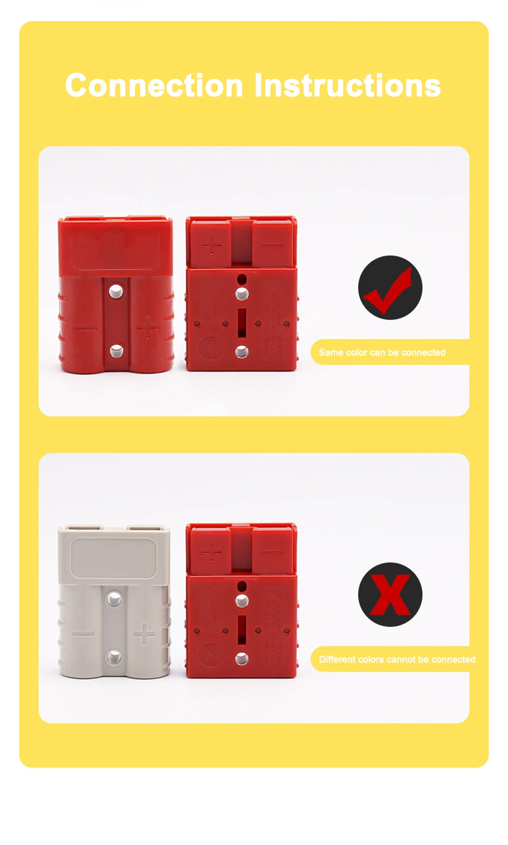 Connettore Anderson 350A 600V - Per Batterie E Verricelli - Foto 5