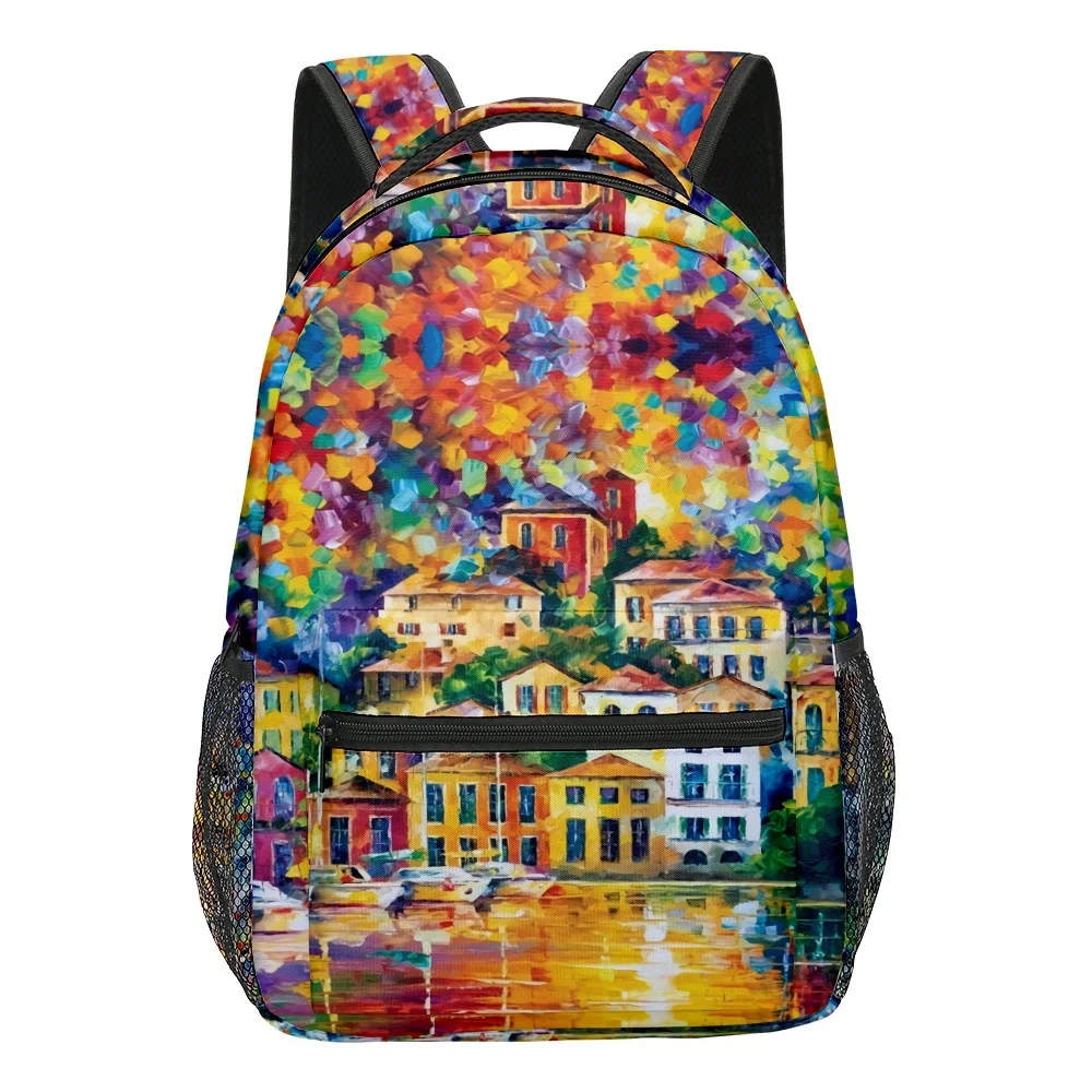 

Рюкзак из ткани Оксфорд с 3D-принтом для мальчиков и девочек