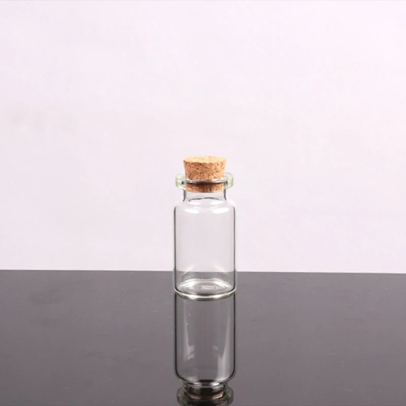 

2024 Новые маленькие бутылочки с пробковыми пробками, крошечные флаконы, маленькие прозрачные стеклянные банки с крышками для