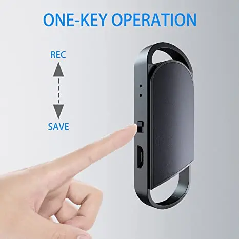 Keychain 32GB USB Voice Activated Recorder Mini Dictaphone Professional Sound Recording MP3 Flash Drive Digital Audio Record voice recorder