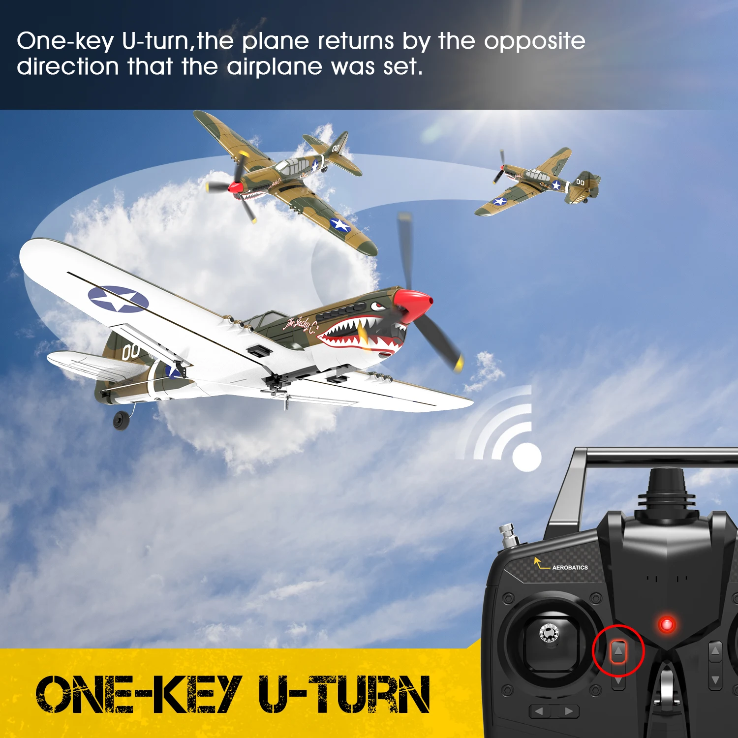 Planeur RC EPP 2.4GHz avec Gyroscope 6 Axes - Débutant