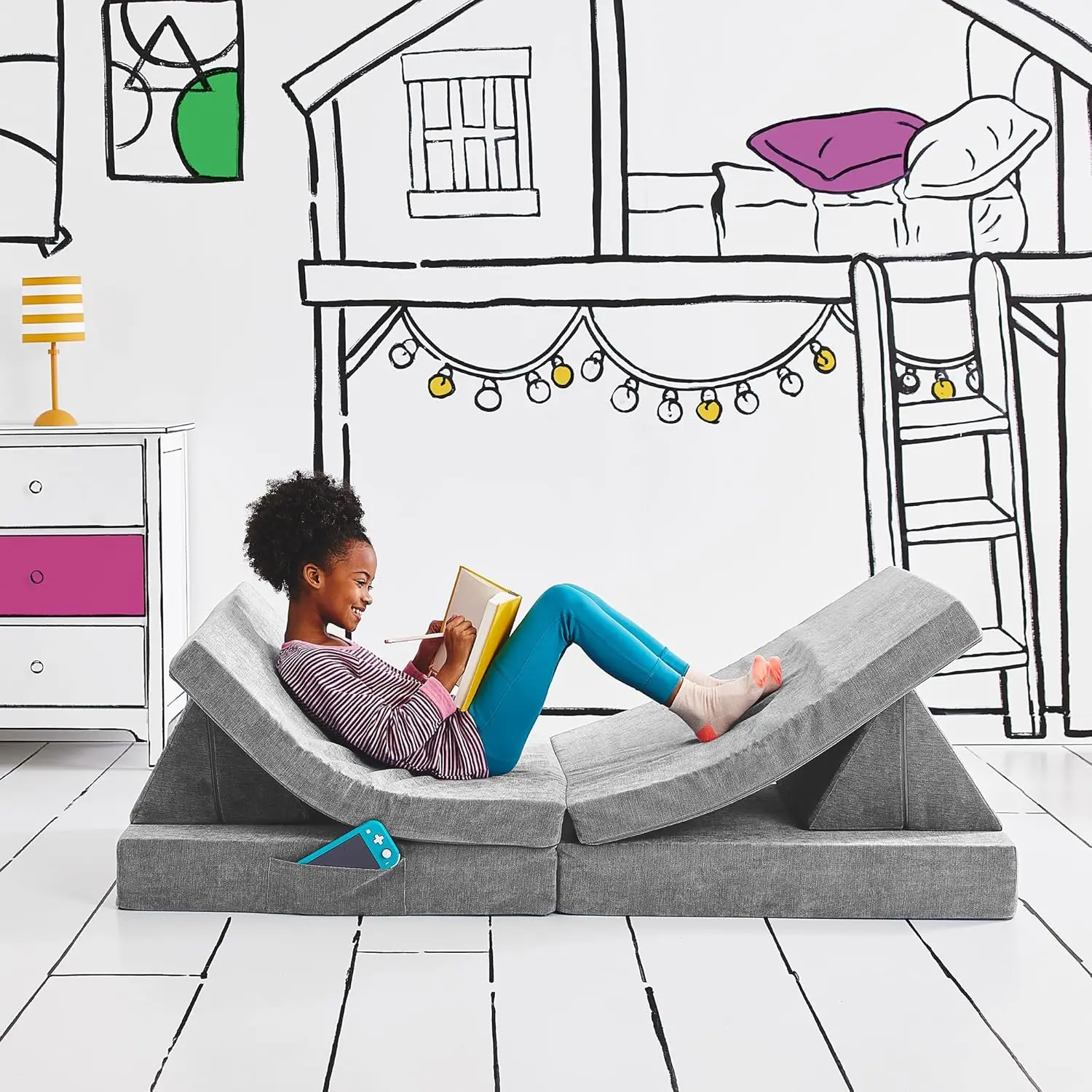 Convertible Sensory Folding Sofa