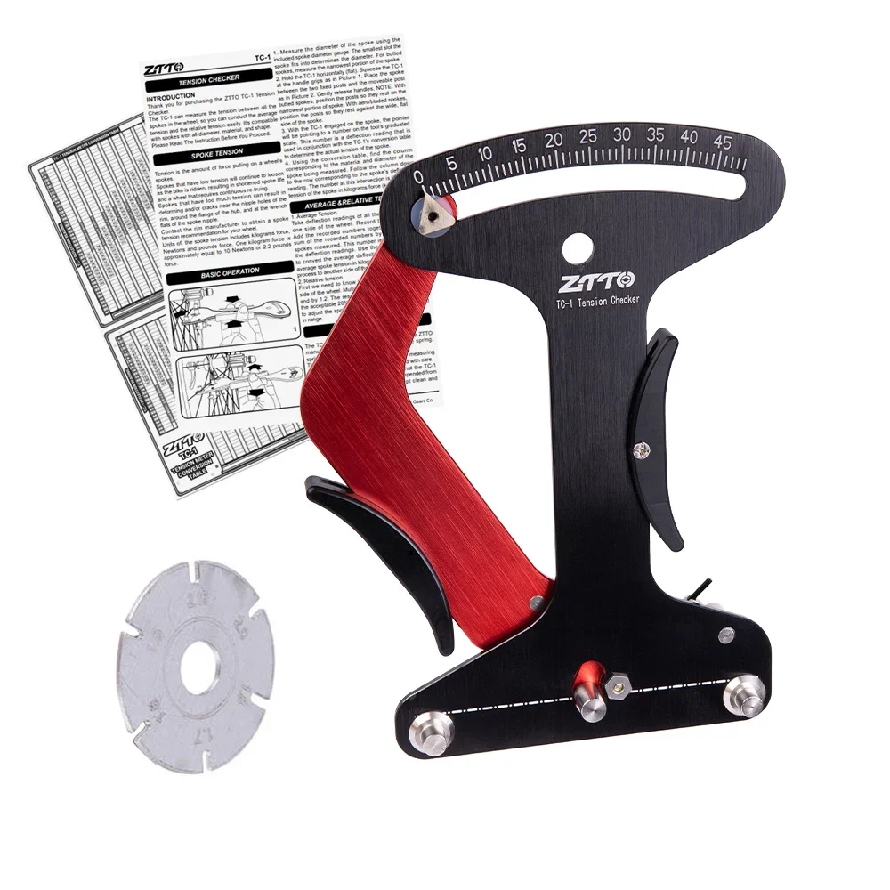 Ztto-電子自転車張力計、マウンテンバイクホイールスポークチェッカー