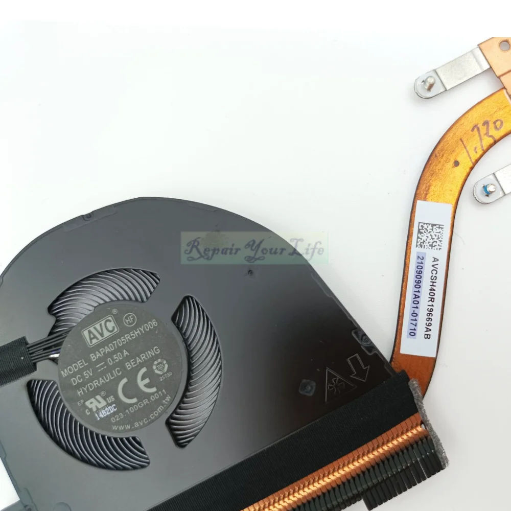 레노버 씽크패드 노트북 PC 쿨링 팬 방열판, 2020 년 신제품, 레노버 씽크 패드 L13 요가 S2 5 세대, BAPA0705R5HY006 5H40S72914 023.100GR.0011 년