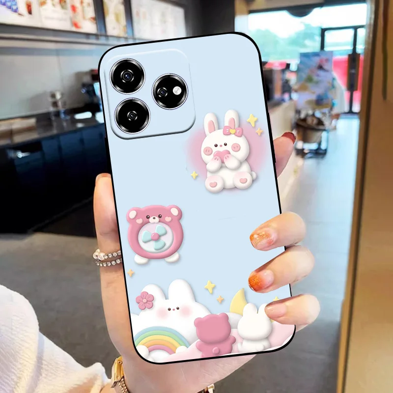 Fashionable Shockproof Silicone TPU Phone Case - Soft Protective Back Cover