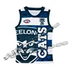 Geelong Cats Training Rugby Jersey Clothes Vest T Shirt Boys Men Tee Male Adult Uniform Teenager Children Adult Top Hot 2425 1