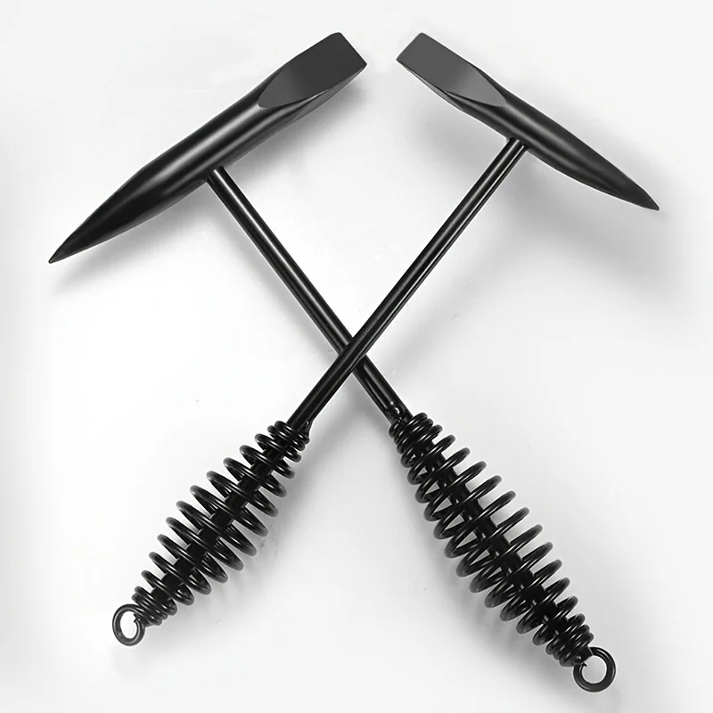 Marteau à écailler en acier à haute teneur en carbone avec poignée à ressort, marteau à écailler pour soudeur, sécurité, durable, outil à main