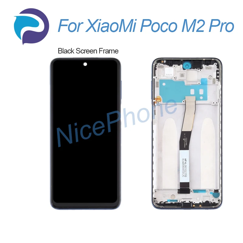 For XiaoMi Poco M2 Pro LCD Screen + Touch Digitizer Display 2400*1080 Poco M2 Pro LCD Screen Display