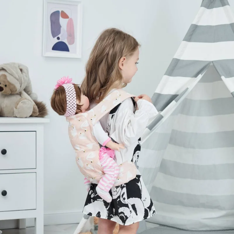 Baby Carrying Bag Portable Bag for Kids Baby Doll Carrier Cute Backpack Toys Front Storage Accessories